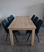 eetkamertafel 180 cm, Huis en Inrichting, Tafels | Eettafels, Gebruikt, Whitewach houtkleur, 150 tot 200 cm, Vier personen