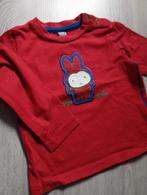 Rood shirt nijntje | maat 62/68, Nijntje, Ophalen of Verzenden, Zo goed als nieuw, Jongetje