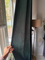 JYSK AUSTRA Gordijn - Fluweel Groen 140x245, 100 tot 150 cm, 200 cm of meer, Ophalen of Verzenden, Zo goed als nieuw