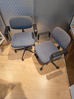 Retro burostoel gispen, Huis en Inrichting, Ophalen, Gebruikt, Blauw, Bureaustoel