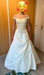 Trouwjurk LG ivoor maat 36, Trouwjurk, Wit, Ophalen of Verzenden, Zo goed als nieuw