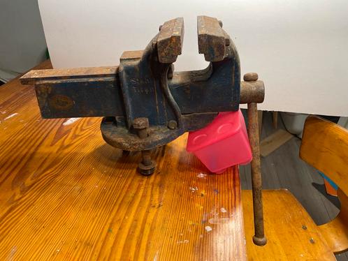 Vintage bankschroef, Doe-het-zelf en Verbouw, Gereedschap | Handgereedschap, Gebruikt, Ophalen