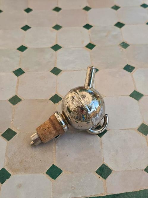 Antieke Franse chrome doseerder schenktuit 4 CL €15, Antiek en Kunst, Antiek | Keukenbenodigdheden, Ophalen of Verzenden