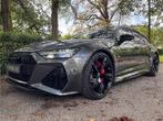 Audi RS6 Avant, Pano, 4WS, B&O, Keramisch (bj 2021), Gebruikt, Met garantie (alle), RS6, Leder