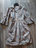 Schitterende jurk gelegenheid feest bruiloft chic maat 38 40, Maat 38/40 (M), Verzenden, Beige, Zo goed als nieuw