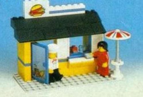 Lego set 6683 Hamburgerzaak., Kinderen en Baby's, Speelgoed | Duplo en Lego, Zo goed als nieuw, Lego, Complete set, Ophalen of Verzenden
