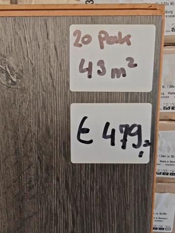 Opruiming restanten laminaat vanaf € 4,95 per m2 gratis onde beschikbaar voor biedingen