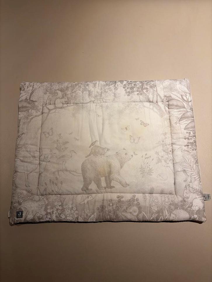 Mooi boxkleed met dierenprint van Jollein Pimpelmees, Kinderen en Baby's, Speelgoed | Speelkleden, Zo goed als nieuw, Ophalen