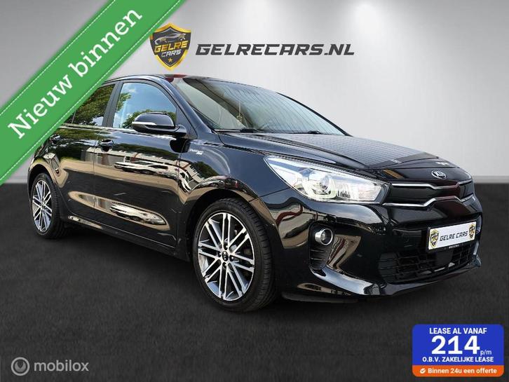 Kia Rio 1.0 TGDI DynamicLine PLATINUM EDITION TOPPER 120 PK, Auto's, Kia, Bedrijf, Te koop, Rio, ABS, Achteruitrijcamera, Airbags