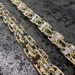 Prachtige 14k gouden magnum schakel ketting, Ophalen of Verzenden, Nieuw, Goud