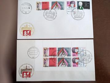 NL 1978; FDC's KINDERPOSTZEGELACTIE AMSTERDAM LEES beschikbaar voor biedingen