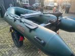 Calletti rubberboot met 86lbs elektromotor en trailer, Watersport en Boten, Minder dan 70 pk, Overige merken, Ophalen of Verzenden