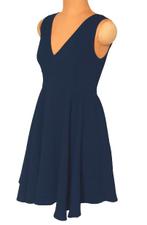 Sandro Paris jurkje, jurk, blauw, Mt. S, Kleding | Dames, Sandro, Zo goed als nieuw, Knielengte, Maat 36 (S)