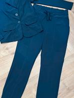 Studio anneloes set L blazer & new franka broek donkerblauw, Kort, Blauw, Maat 42/44 (L), Ophalen of Verzenden