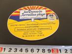 sticker Camping Caravaning Les Dunes de Torrei;;es Plage, Ophalen, Zo goed als nieuw