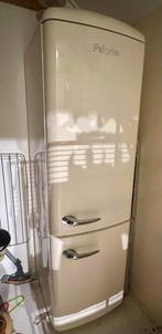 Pelgrim Retro Koel-Vriescombinatie - Roomwit beige, Ophalen, Gebruikt, 200 liter of meer, 160 cm of meer