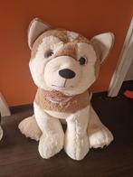 Husky knuffel XXL, Kinderen en Baby's, Speelgoed | Knuffels en Pluche, Ophalen of Verzenden, Gebruikt, Hond