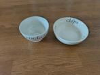 Chips schaaltjes, Huis en Inrichting, Keuken | Servies, Ophalen of Verzenden, Overige stijlen, Aardewerk, Schaal of Schalen