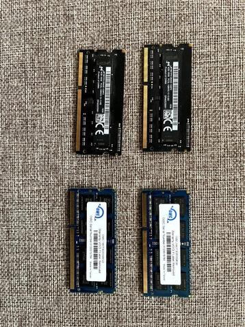 Apple Intel iMac/Macbook RAM – 2 8GB + 2 4GB DDR3L 1600MHz beschikbaar voor biedingen
