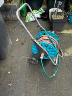 Tuinslang met haspel, Tuin en Terras, Ophalen, Gebruikt, Tuinslanghaspel