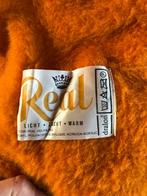 Mega groot vintage / retro Real Dralon deken 185 x 240 cm, Huis en Inrichting, Slaapkamer | Beddengoed, Ophalen of Verzenden, Gebruikt