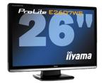 ProLite E2607WS-1 (EOL)iiyama’s ProLite E2607WS Monitor 26", HDMI, Prolite, Ophalen of Verzenden, Zo goed als nieuw