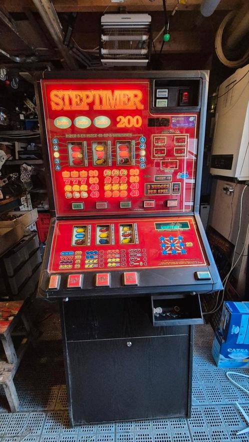Steptimer Gokkast Barcrest, Verzamelen, Automaten | Gokkasten en Fruitautomaten, Zo goed als nieuw, Euro, Met sleutels, Ophalen of Verzenden