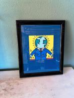 Pop-art print in lijst (40 32 cm), Antiek en Kunst, Kunst | Litho's en Zeefdrukken, Ophalen of Verzenden