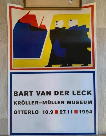 Bart van der Leck officieel expositie affiche 1994 beschikbaar voor biedingen