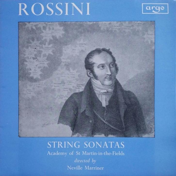Rossini Neville Marriner – String Sonatas, Cd's en Dvd's, Vinyl | Klassiek, Zo goed als nieuw, Classicisme, Kamermuziek, 12 inch