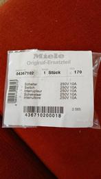 Miele schakelaar 04367102 NIEUW in verpakking, Ophalen of Verzenden, Nieuw
