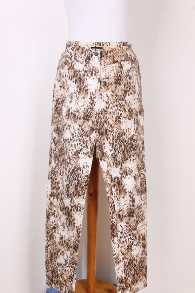 Herfst! Broek Caroline Biss maat 42, Kleding | Dames, Broeken en Pantalons, Zo goed als nieuw, Maat 42/44 (L), Bruin, Lang, Verzenden