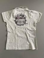 Grijs Polo Shirt met Print - Maat M, Maat 38/40 (M), Ophalen of Verzenden, Zo goed als nieuw, Korte mouw