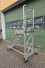 Aluminium Bordestrap bordes trap trappen, Doe-het-zelf en Verbouw, Ladders en Trappen, Gebruikt, Trap, Minder dan 2 meter, Ophalen