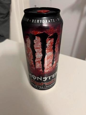 Monster energy Rehab Rojo tea (collectors item) leeg