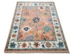 Handgeknoopt oosters Ushak tapijt floral koraal 248x307cm, 200 cm of meer, Nieuw, 200 cm of meer, Overige kleuren