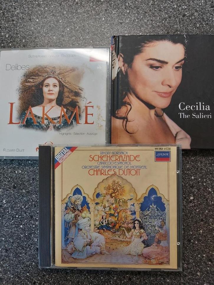 SETJE CD'S KLASSIEK ( DELIBES,RIMSKY- KORSAKOV, SALIERI), Cd's en Dvd's, Cd's | Klassiek, Gebruikt, Overige typen, Barok, Ophalen of Verzenden
