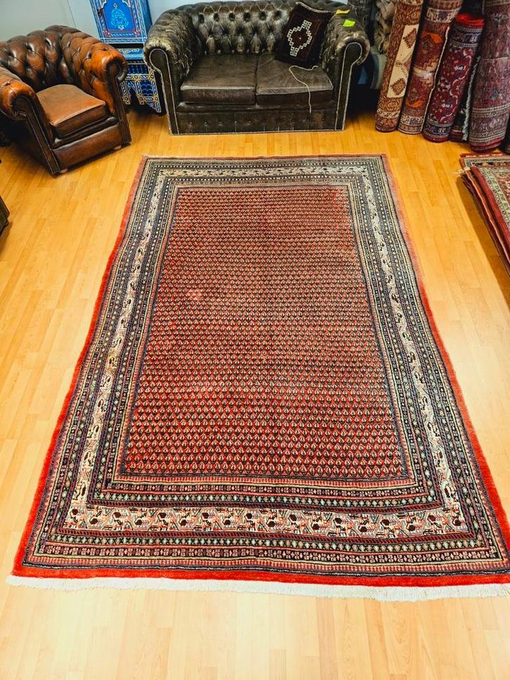 OPRUIMACTIE Perzisch Handgeknoopt Sarough Mir Tapijt 210x326, Huis en Inrichting, Stoffering | Tapijten en Kleden, Zo goed als nieuw