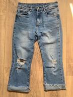 Susy mix spijkerbroek jeans 3/4 lengte blauw S/36, Kleding | Dames, Susy Mix, W28 - W29 (confectie 36), Gedragen, Verzenden