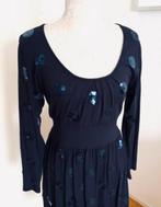 Juffrouw Jansen feestelijke jurk maat 38, Kleding | Dames, Maat 38/40 (M), Blauw, Ophalen of Verzenden, Zo goed als nieuw