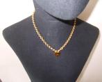 Gouden hals ketting met armband (alles 14k verguld), Ophalen of Verzenden, Nieuw, Goud, Goud
