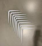 9 grote Plankdragers wit, Ophalen of Verzenden, Zo goed als nieuw, 250 mm of meer