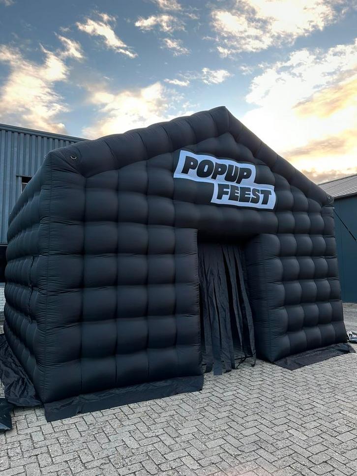 Feesttent huren | Inclusief Licht, Geluid & Rookmachine, Tuin en Terras, Partytenten, Zo goed als nieuw, Partytent, 2 meter of meer