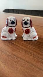 Staffordshire honden 10 cm hoog, Ophalen of Verzenden, Zo goed als nieuw, Dier