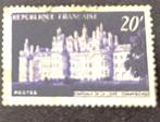 1952 Frankrijk Chambord Yvert 924 gebruikt, Verzenden, Gestempeld