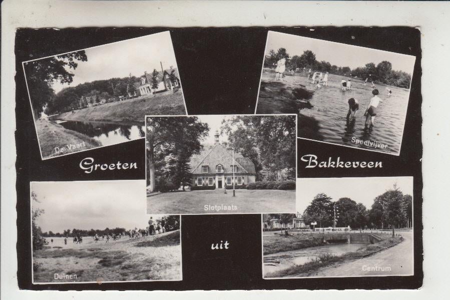 Bakkeveen, Groeten uit, Ophalen of Verzenden, 1960 tot 1980, Gelopen, Friesland