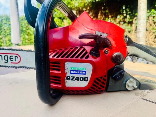 Zenoah gz400 (Japanse zaag)/3 zaagbladen/8 kettingen, Tuin en Terras, Hand-tuingereedschap, Gebruikt, Overige soorten, Ophalen of Verzenden