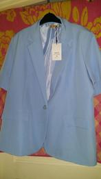 Nieuw Blazer korte mouw t/m 46, Blauw, Maat 46/48 (XL) of groter, Nieuw, Ophalen of Verzenden