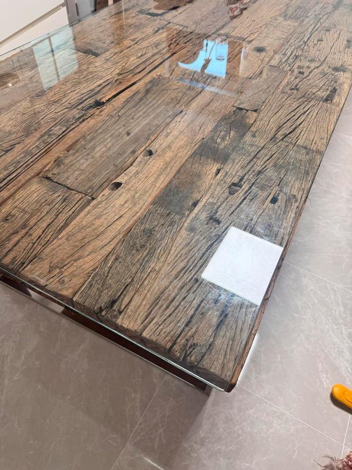 Rofra Home Eettafel - Stijlvol & Uniek!, Huis en Inrichting, Tafels | Eettafels, Zo goed als nieuw, 100 tot 150 cm, 150 tot 200 cm