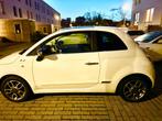 Fiat 500 1.2 AUT 51KW 2009 Wit, 1242 cc, 4 cilinders, Start-stop-systeem, Wit